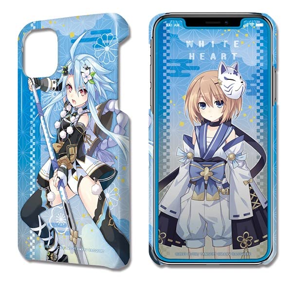 Moriran Ninjninjas vs. Neptune Girls Loud iPhone Case & Protective Pad Dessert Jacket iPhone 12/12 Pro White Heart DJGA-N012-m03