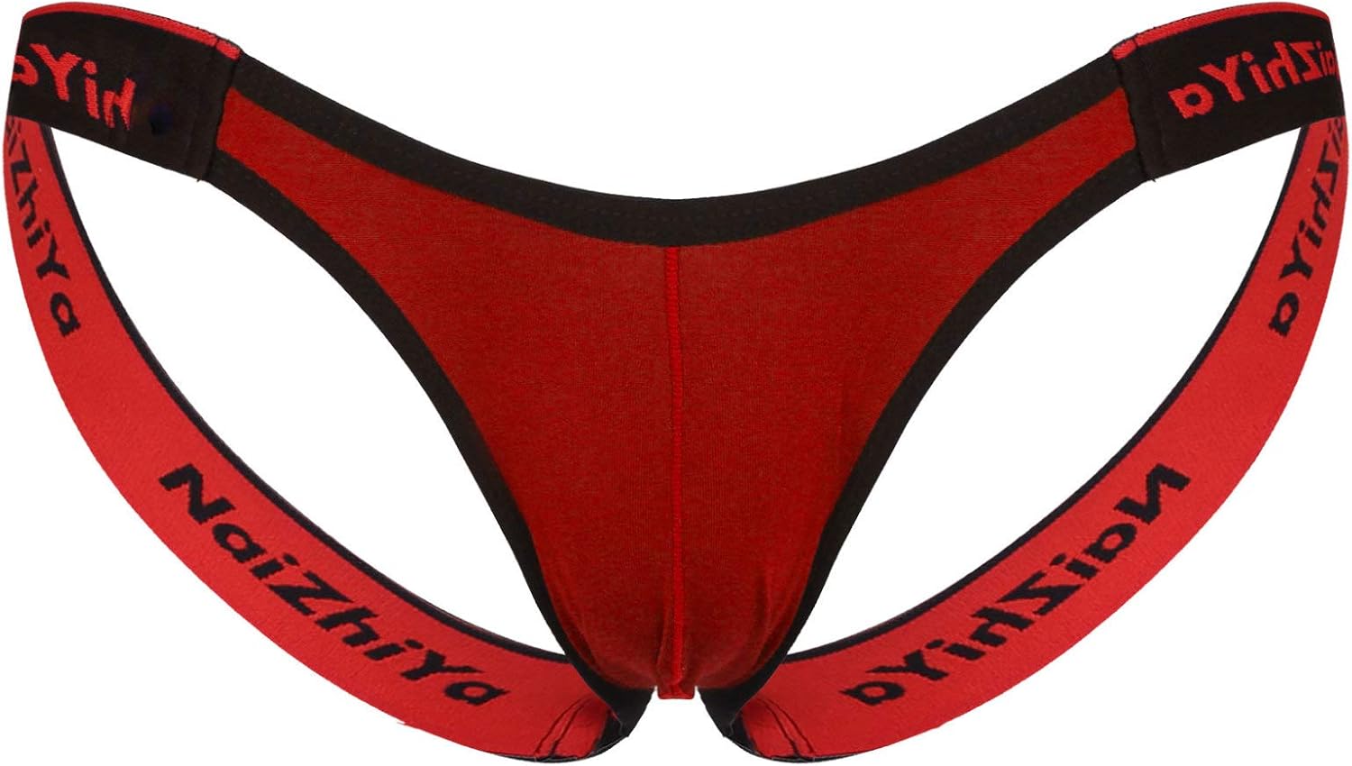 liiyii 男式凸起袋比基尼三角裤丁字裤 丁字裤 健身房运动内衣