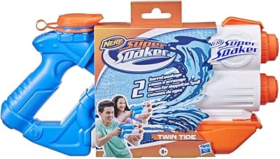 nerf 热火 super soaker 双管喷水枪
