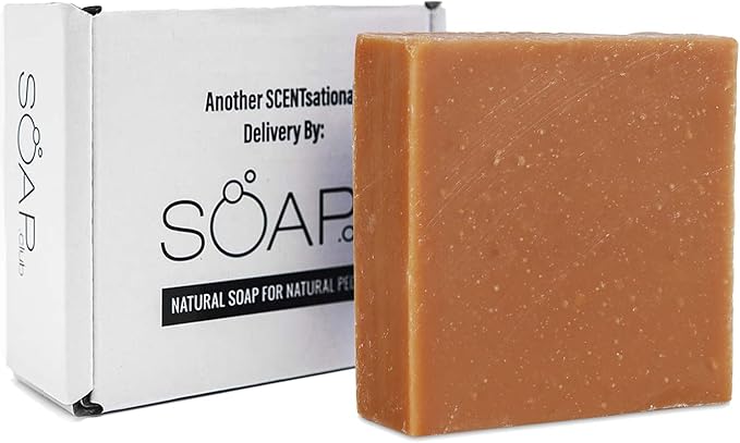 soap club 甜杏仁天然香皂 – 沐浴皂注入山羊奶,希腊酸奶 – 去角质