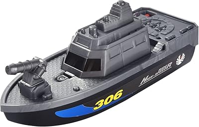 泳池战舰玩具船玩具 - 儿童玩具船,浴缸中的战舰游艇玩具,儿童泳池