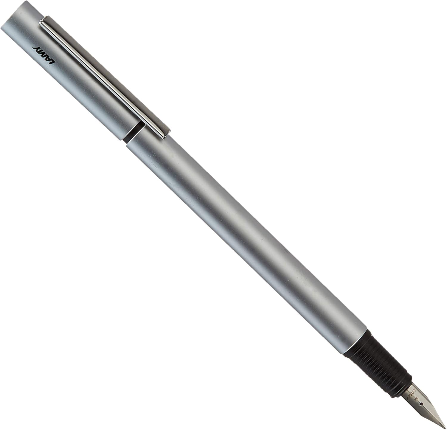 lamy pure 钢笔 银色 m