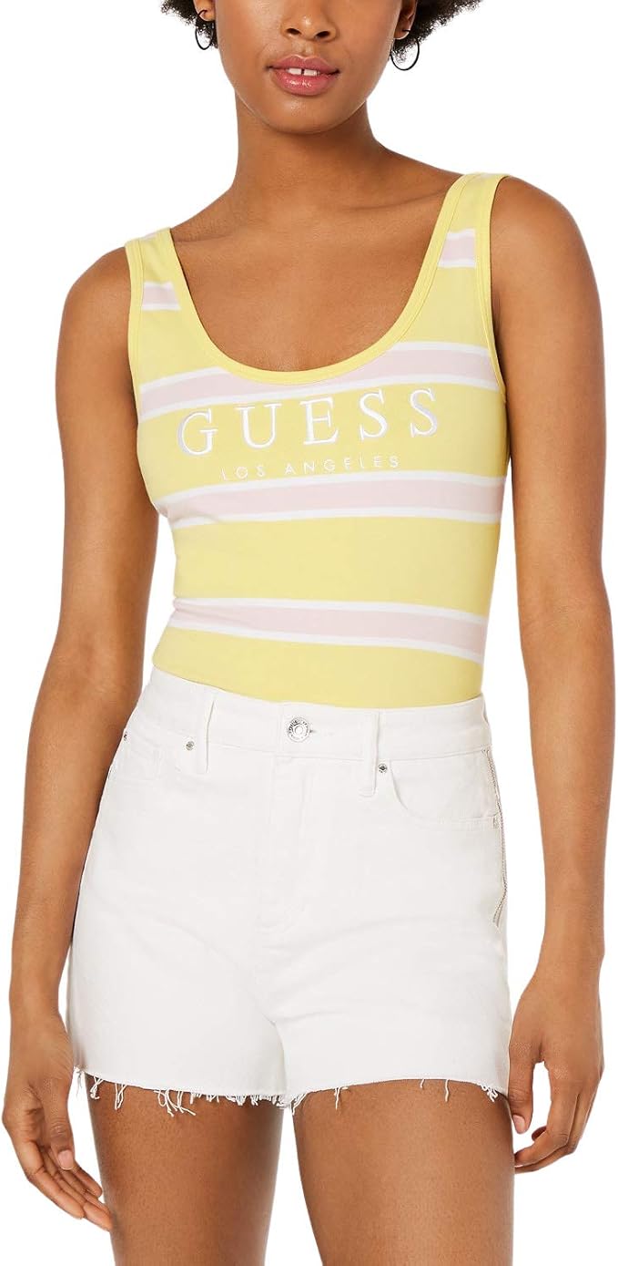guess女式originals条纹图案连体衣