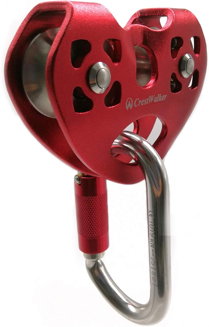 crestwalker 30 kn zipline 手推车双滑轮 tandem速度 25 kn 自动锁定