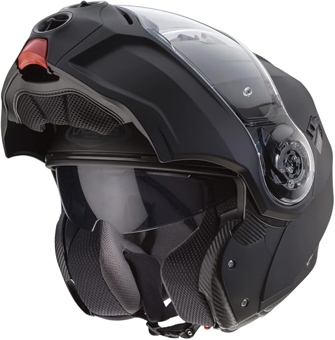 caberg 男士 droid 摩托车头盔,哑光黑,l : 亚马逊中国: 汽车用品