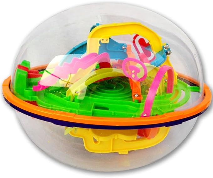 lionf乐婴坊208关迷宫球3d立体魔幻智力球锻炼耐心手眼协凋0400