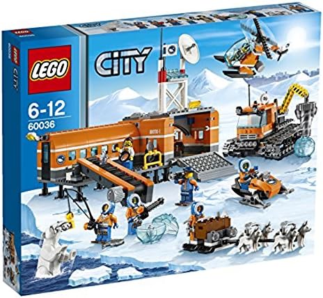lego 乐高 拼插类玩具 city城市系列 北极宿营基地60036