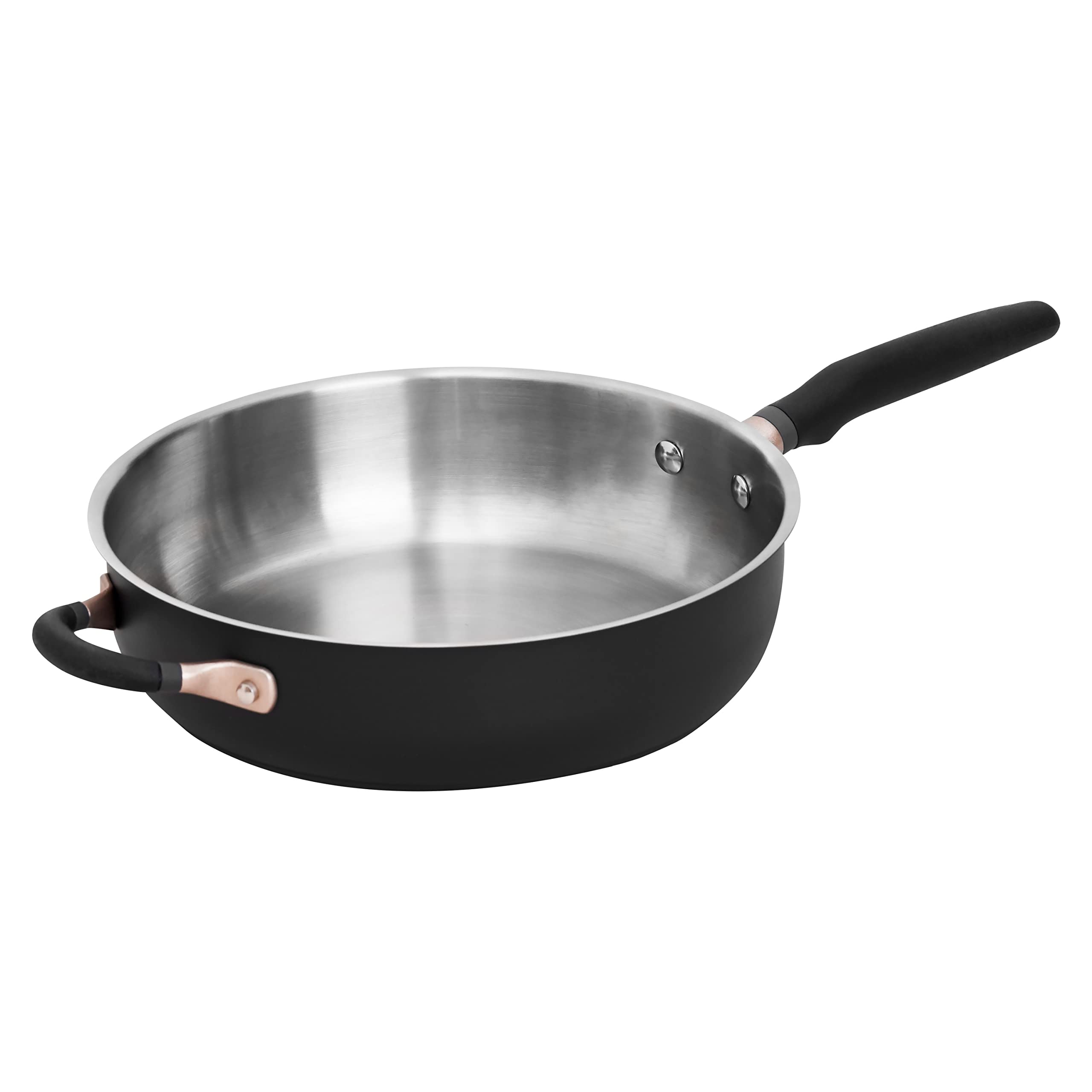 Meyer Accent Series stainless steel wok with assistant handle,4.5 quart