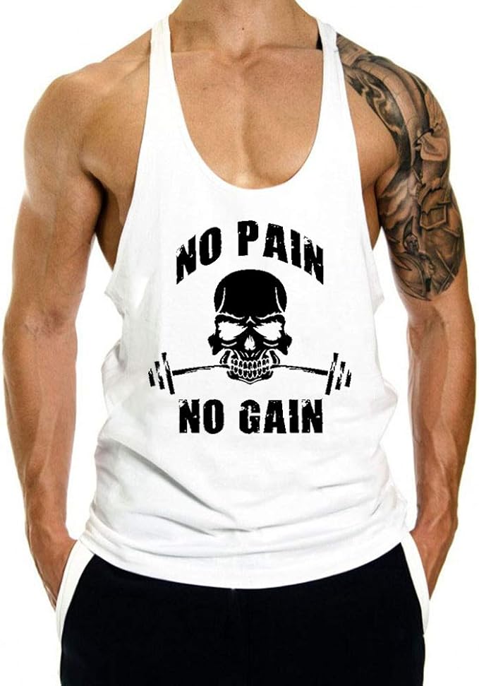 cuifutang 男式 y 型背部训练背心健身房锻炼肌肉杀手健身无袖 t 恤