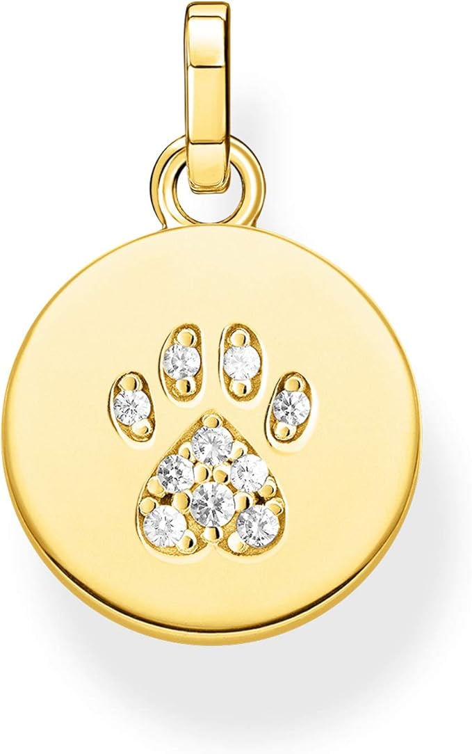 thomas sabo 女士项链 吊坠 猫爪子 925 纯银