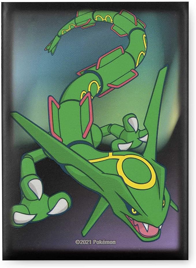 pokémon 精灵宝可梦 tcg:rayquaza 传奇灯卡套(65 套)