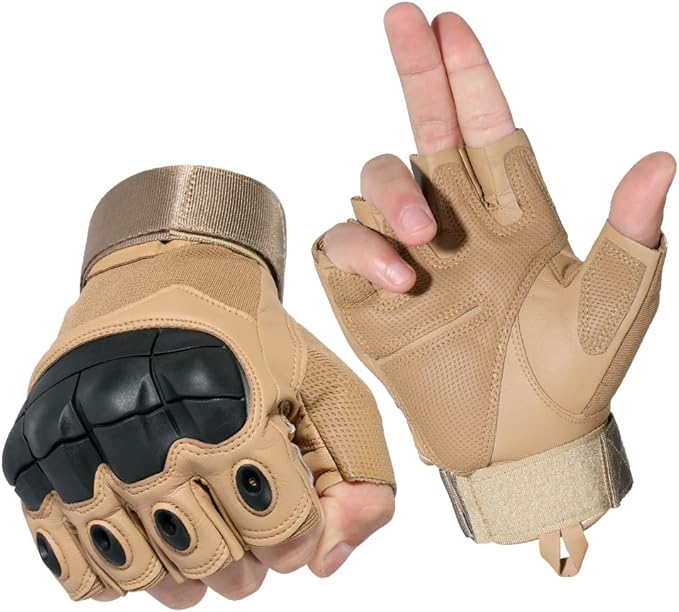 axbxcx 男士半指战术手套无指手套