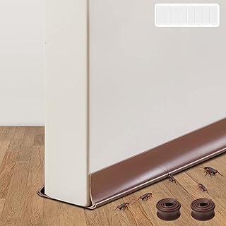 0 厘米)门下挡风条,适用于门底部,柔韧的 pvc 门底部密封条,可切割门