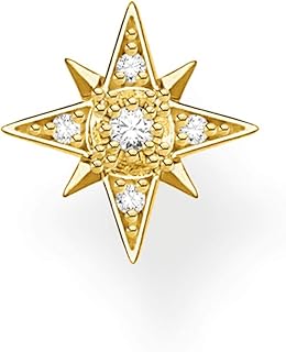 thomas sabo 女士单个耳钉星星宝石 925 纯银