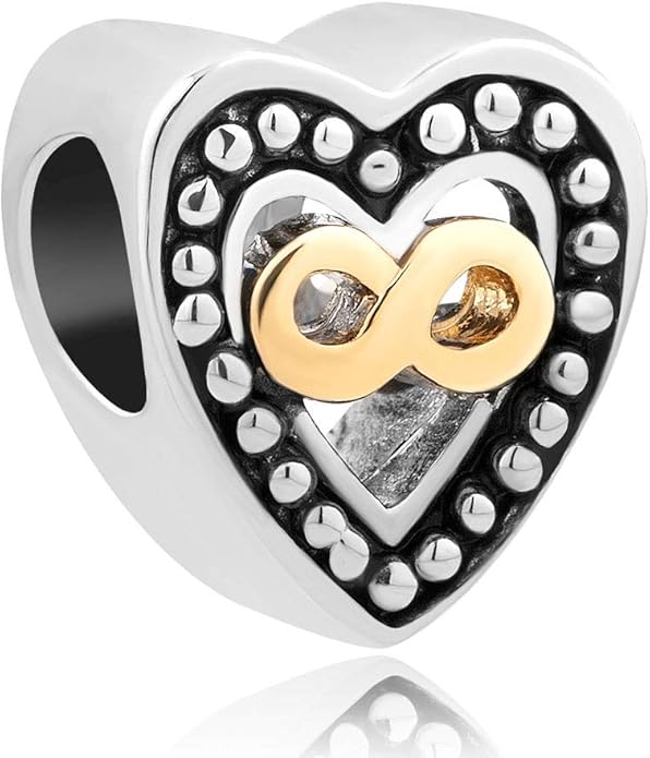 candycharms 无限爱心坠饰珠手链