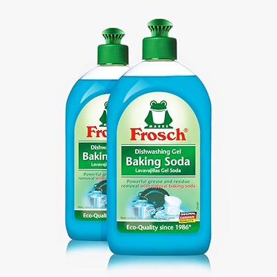 frosch natural 小苏打液体洗手液 500毫升(2件装)