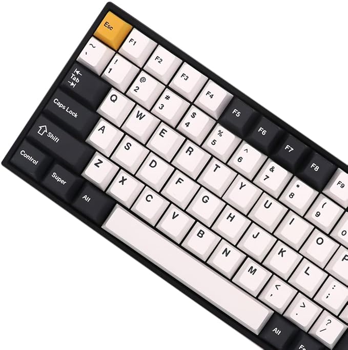 mazu 主题键帽,五面热升华 pbt 键帽套装,适用于机械键盘,全 151 键