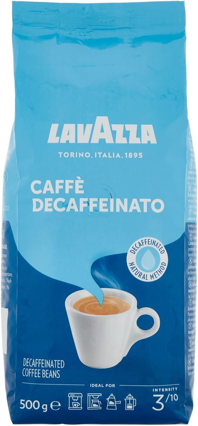 Lavazza 乐维萨 DEK意式低因型咖啡豆 500g 72元（天猫旗舰店150元） 值值值-买手聚集的地方