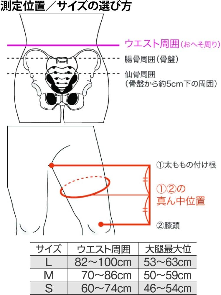Bstd百傲鲨日本步行健身运动护腰连裤款支撑腰部收腹提臀保护髋关节股骨头盆骨 亚马逊中国 运动户外休闲