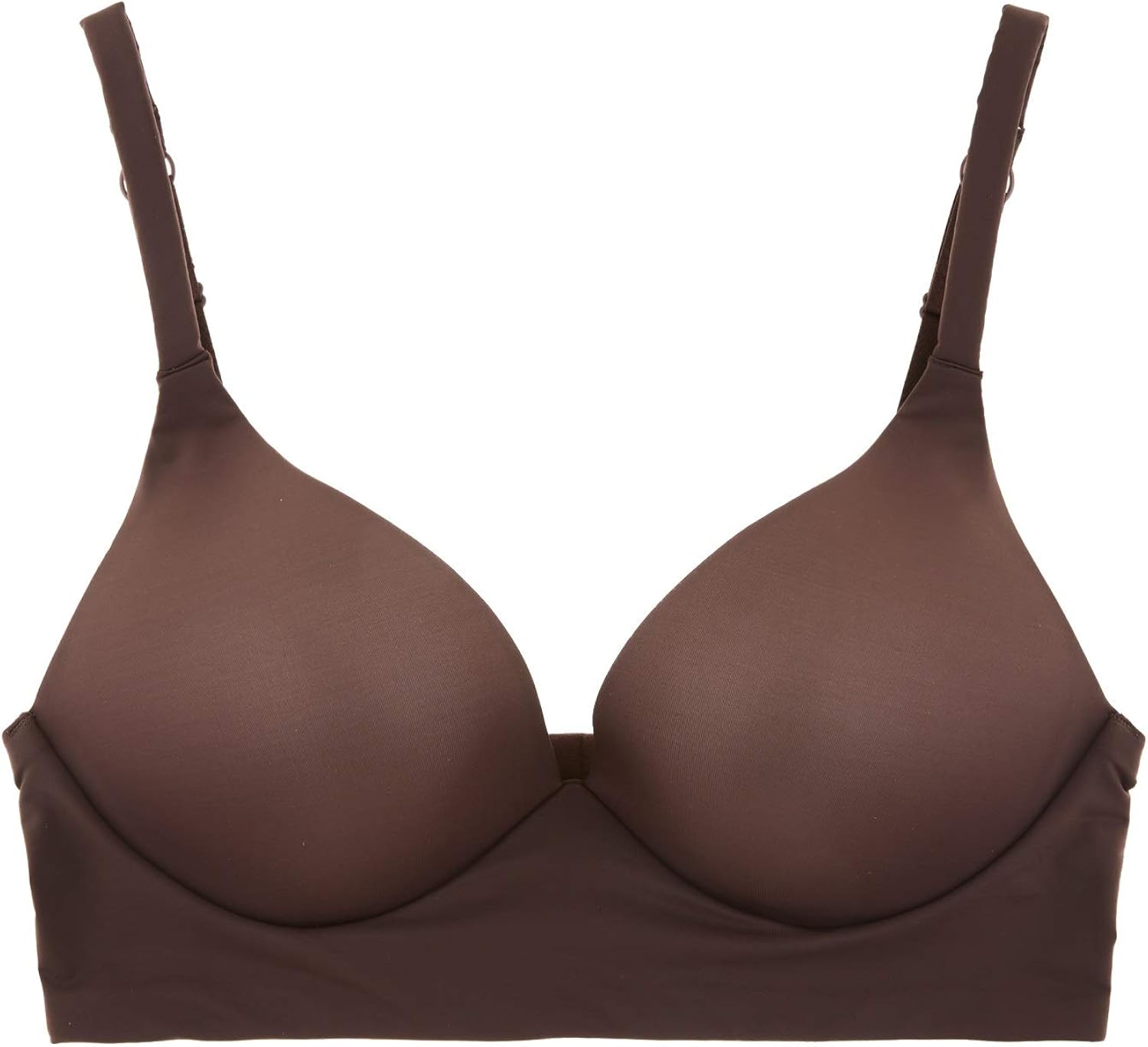 undies.com 女式超细纤维无钢圈加大码长线罩杯日常文胸