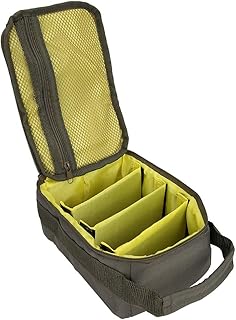 nicoone 防水钓鱼袋便携式钓鱼卷轴储物袋飞钓装备诱饵线箱收纳器