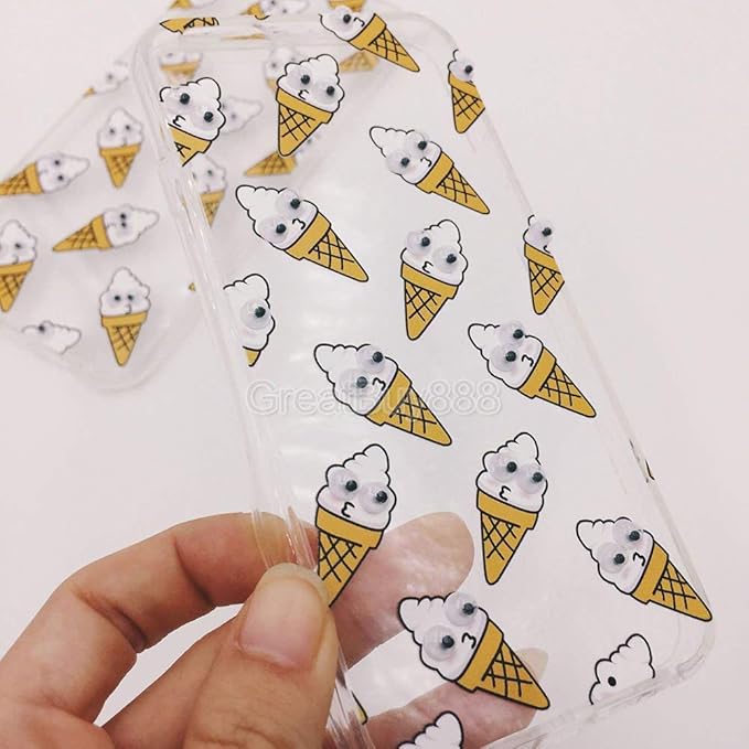 jellybean 原创 3d 活动*有趣的冰淇淋 tpu 保护套