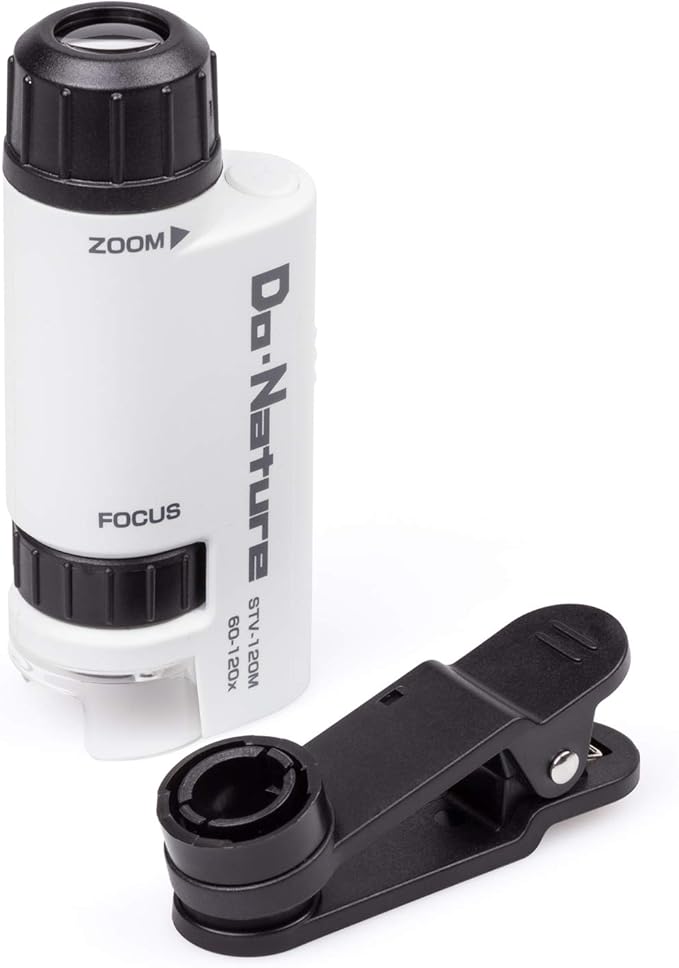 kenko 肯高 显微镜 donature 智能手机适配 内置led灯 小巧便携式 stv