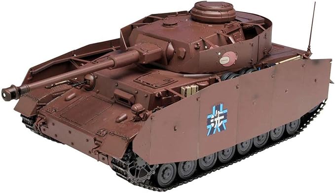 ***tz 少女与战车 4号战车h型 鮟鱇队队 *终章包装规格 1/35比例 塑料