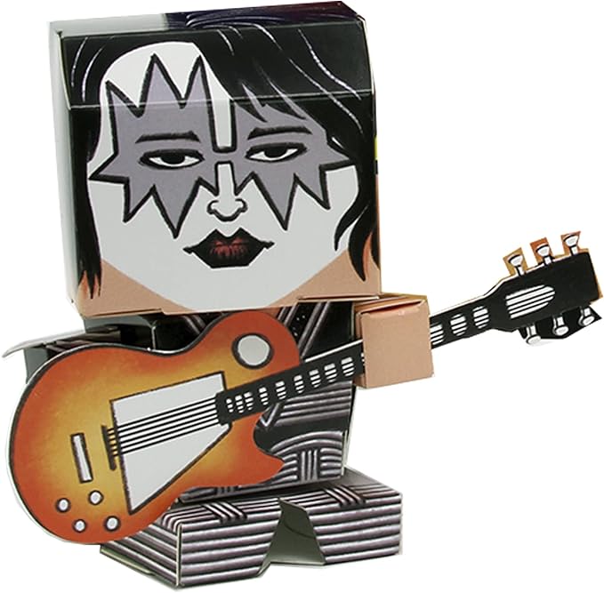 kiss destroyer era | 太空人 | cubles 3d 纸板模型套件 | 可移动