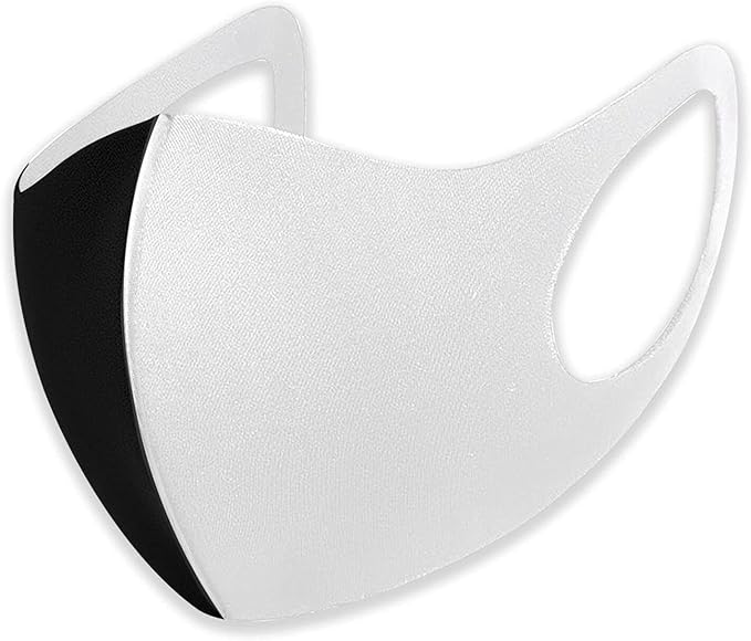 ranboo - ranboo dream smp 半黑半白冷面膜 3d 设计面具可水洗可重复