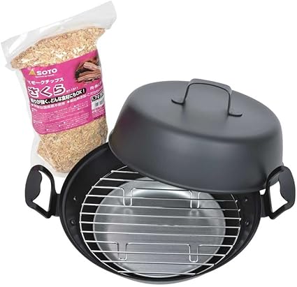 Belmont Belmont 铁制熏制锅27cm入门套装h 027s 运动户外休闲 亚马逊中国