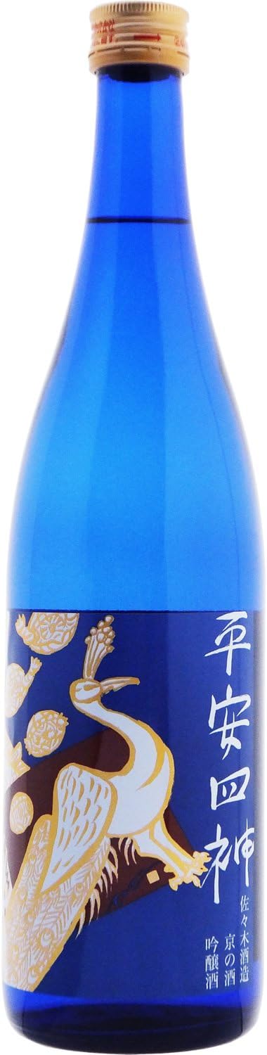 佐佐木酒造平安四神吟酿酒 蓝色 日本酒京都府7毫升 亚马逊中国 食品