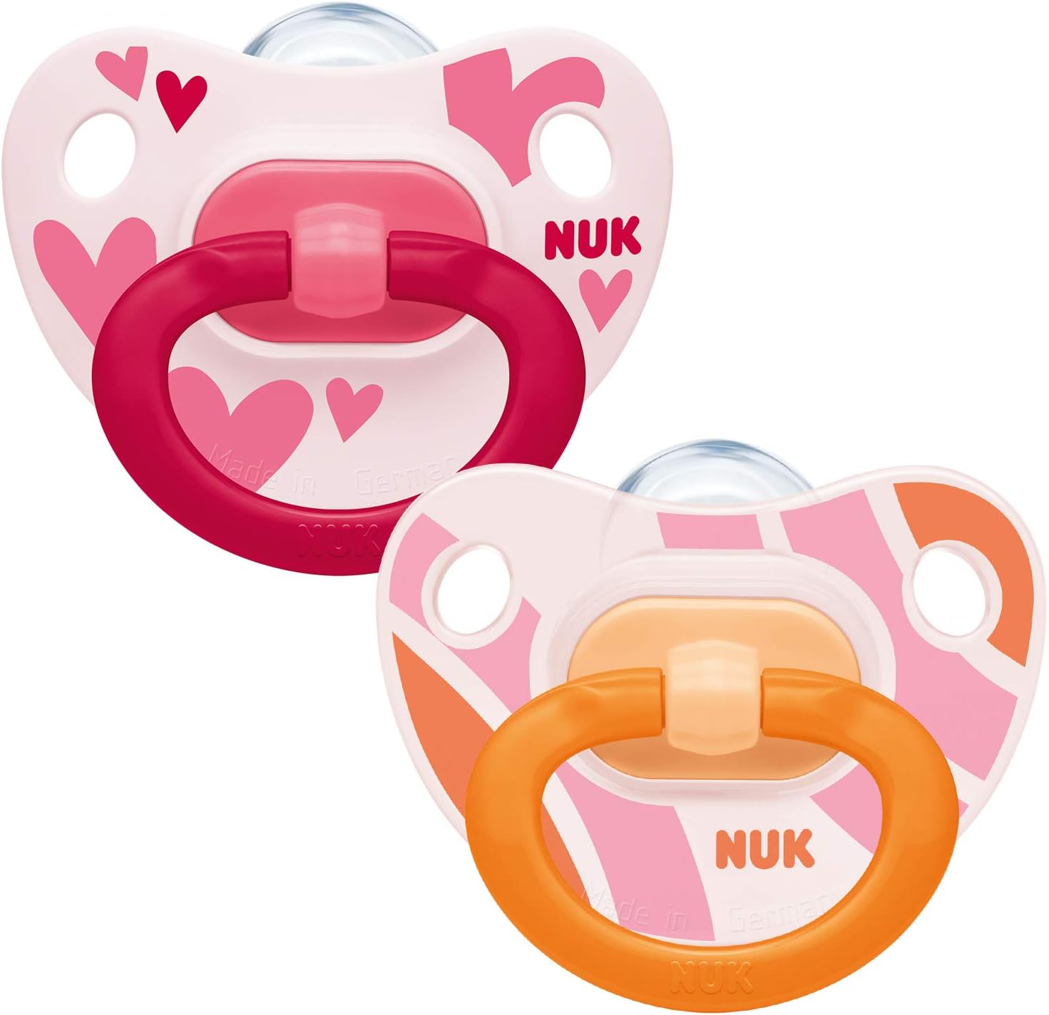 Nuk Nuk Happy Days Silicone Soother 2pk 6 18m Butterfly Balloon 行情报价价格评测 亚马逊中国