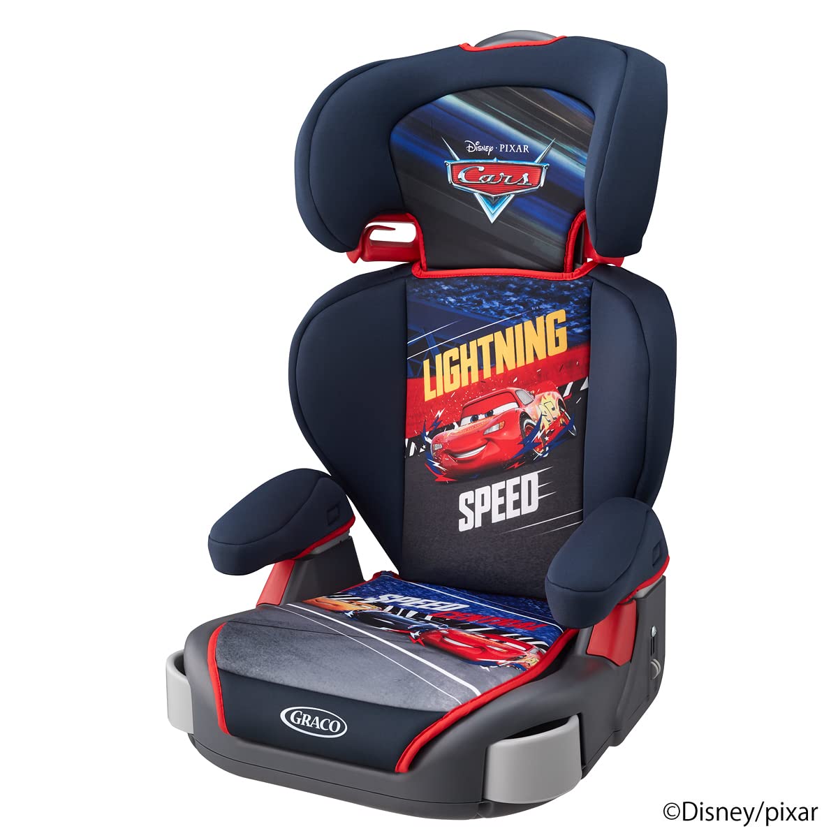 GRACO Gray * Junior Maxi Plus with fixed youth seats (Junior Maxi Plus), Motorsport (NV), around 3 years old, using Disney 2168097 for extended periods of time