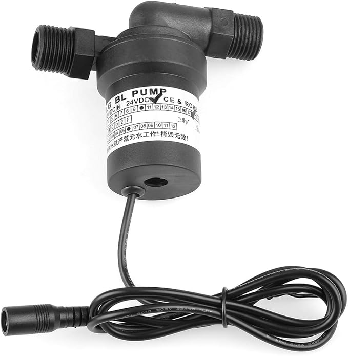 热水泵,dc 24v 太阳能热水器循环泵,低噪音18w