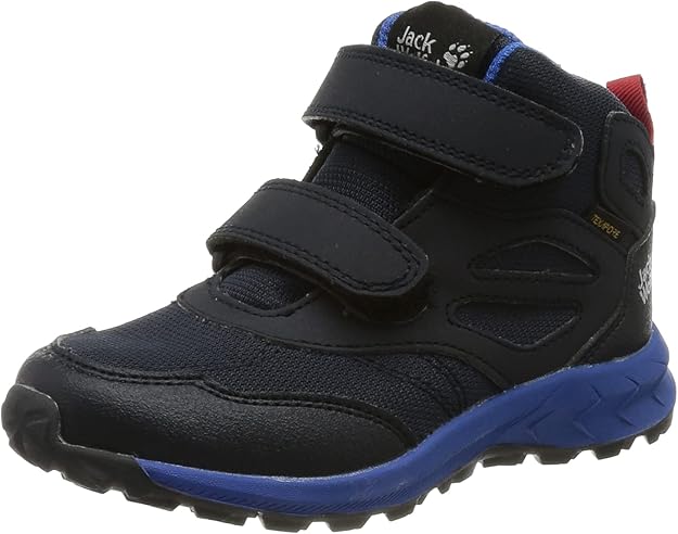 jack wolfskin 狼爪 woodland texapore mid vc k 儿童徒步鞋