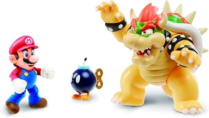 马里奥vs库巴 战斗套装(jakks pacific,inc)