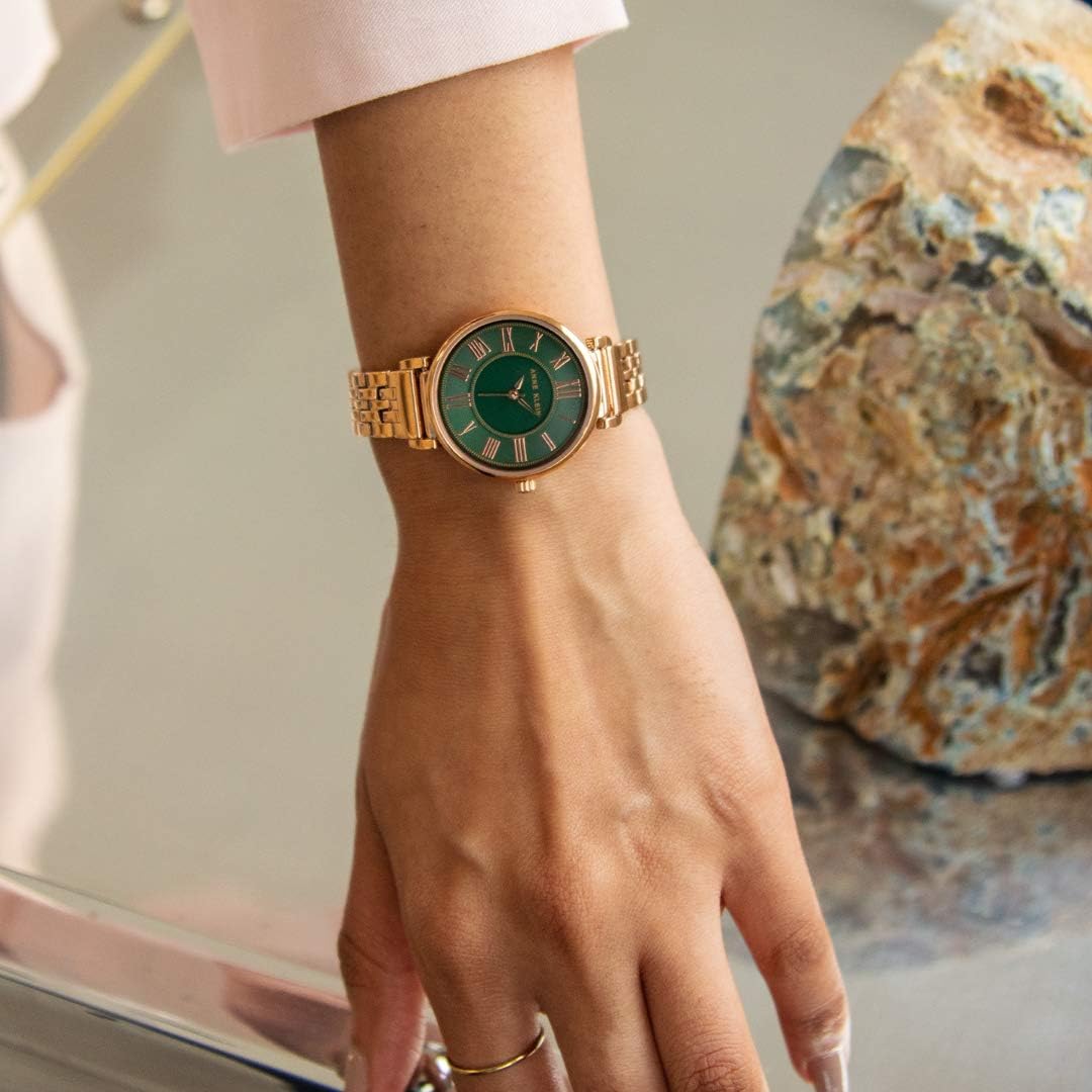 Anne Klein 女士手链手表 Rose Gold Green Anne Klein 亚马逊中国 钟表 Anne Klein 女士手链手表 Rose Gold Green Anne Klein 亚马逊中国 钟表