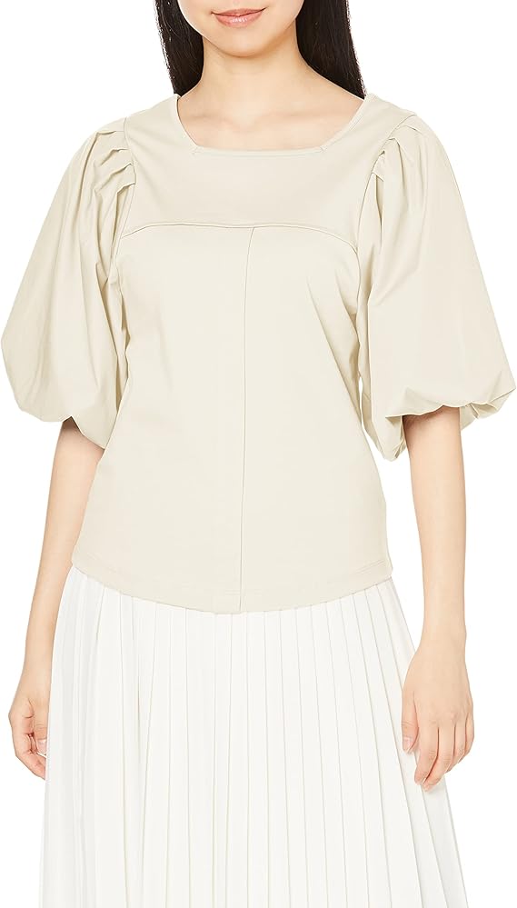 lily brown 女士蓬松袖剪裁上衣 lwct211134