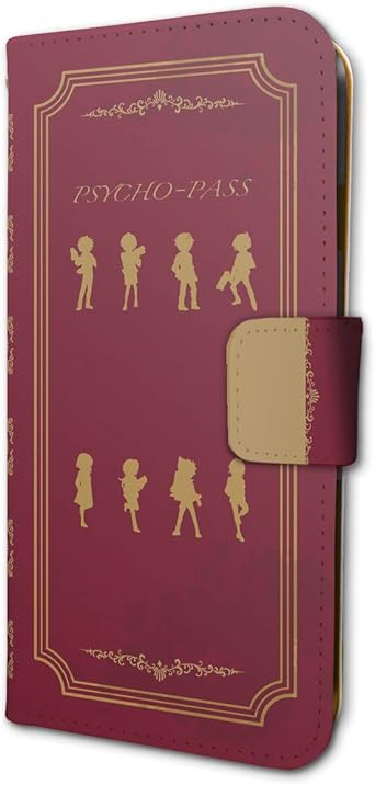 Psycho Pass 01 剪影书设计 图形艺术 记事本型智能手机壳 Iphone 6 6s 7 8通用 亚马逊中国