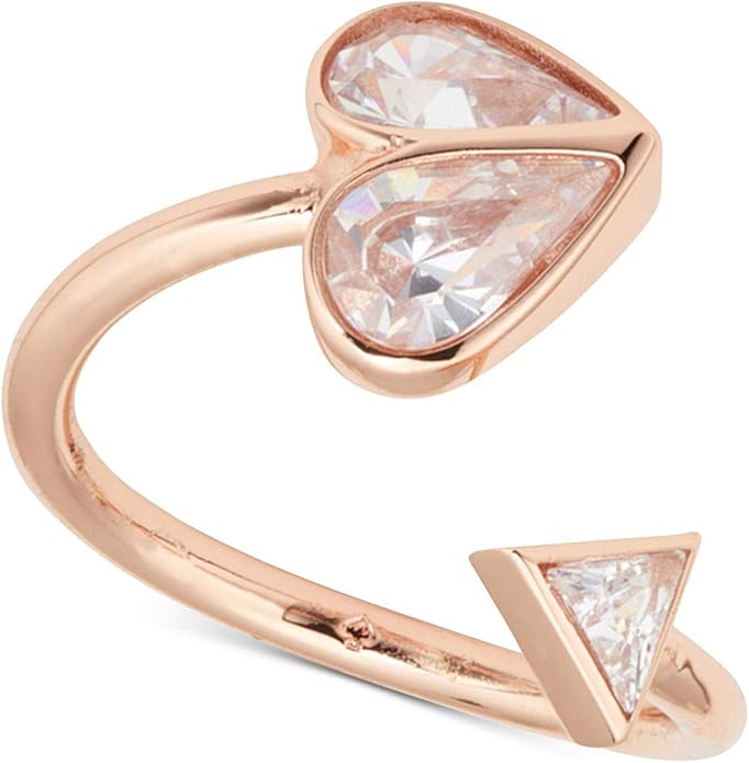 kate spade 凯特丝蓓 rock solid stone heart twist two tone size 6