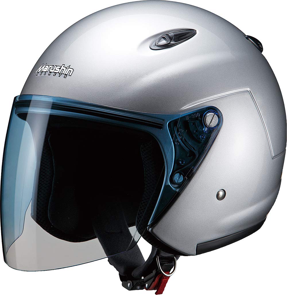 MARUSHIN riding helmet JET M-400XL uniform size (61-62cm) silver