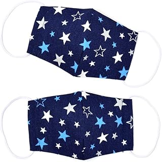 口罩 2件套 儿童用 银离子*纱布 brilliant star 藏青色 n5306402