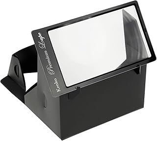 kenko 桌上放大镜 智能手机大屏幕放大镜 倍率2倍 喇叭式 附带折叠式