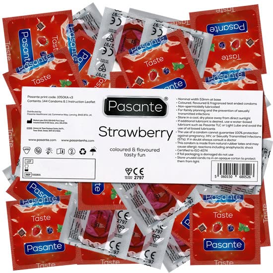Pasante - Flavor - Strawberry Pie Flavor * Set - 144 pieces - Bulk