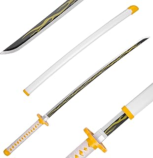 d-3 arts 恶魔杀手剑 40 英寸,竹刀片,角色扮演武士刀