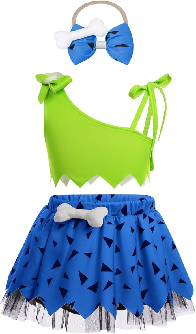 人 bamm-bamm 服装婴儿幼儿 fred flintstone 服装角色扮演照片拍摄