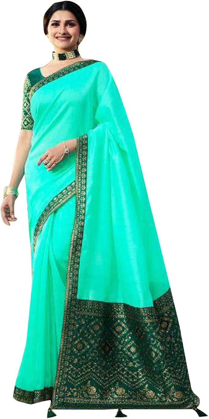 smile zone 设计师印度连衣裙宝莱坞民族派对传统纱丽/纱丽服