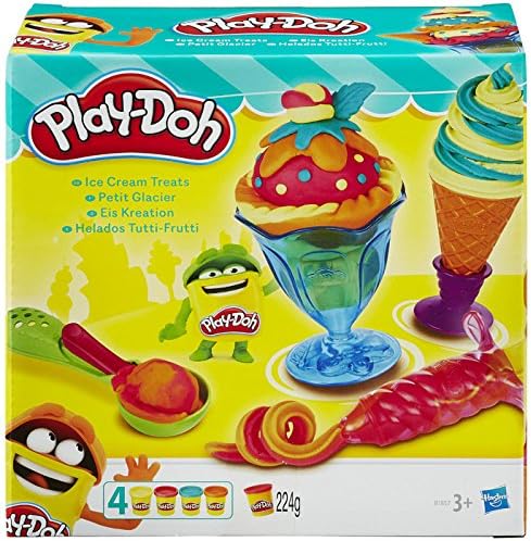 play-doh 冰淇淋 3 years-7 years 原装 多种颜色 - 玩具 - 亚马逊中