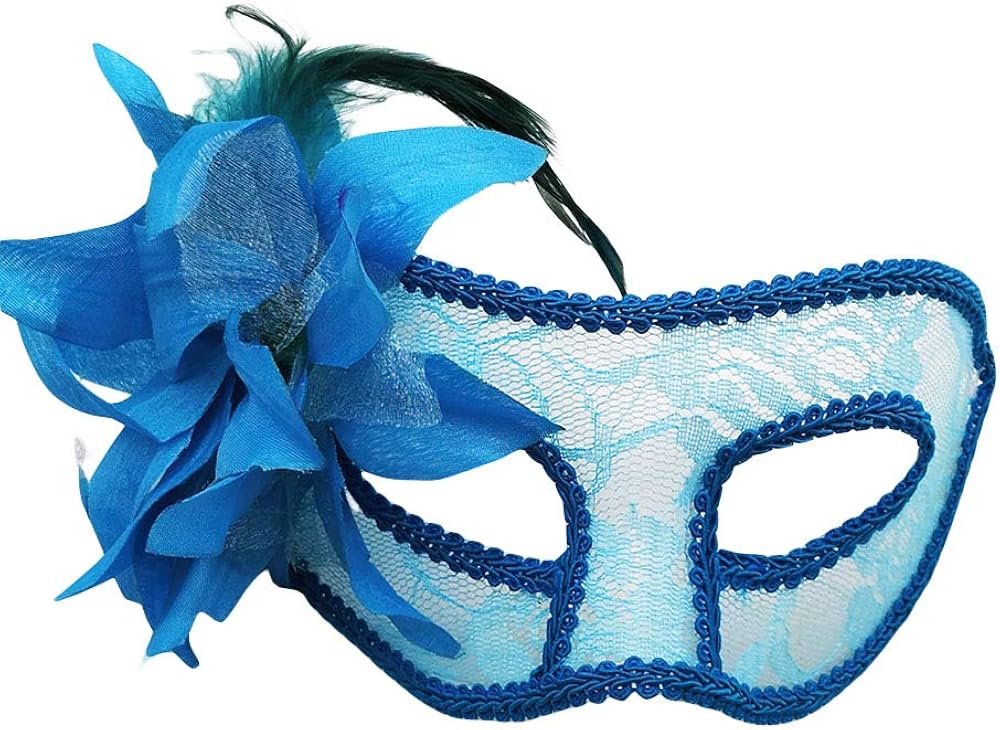 威尼斯面具蕾丝眼罩性感女性化装舞会面具奢华多色面具服装派对配件